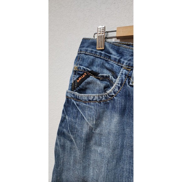 Ariat M4 FR Work Jeans Men's 34 X 34 Low Rise Boot Cut Flame Resistant - Picture 4 of 14